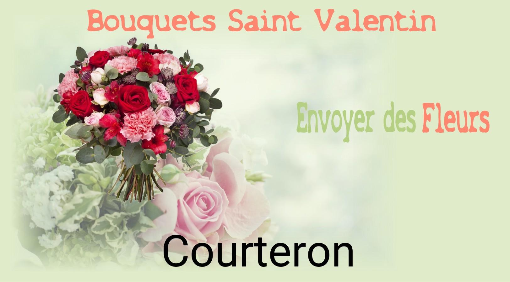 Roses de Saint-Valentin livrées à Courteron
